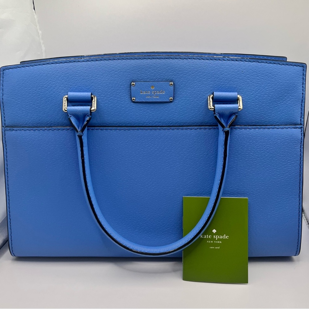 KATE SPADE ♠️ Vibrant Electric ⚡️ Blue Women's Bag XLNT EUC Condition ♠️